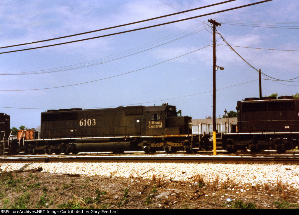 IC SD40-2 #6103 - Illinois Central